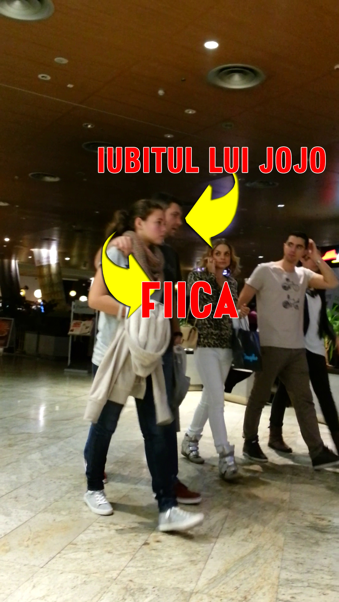 Jojo si gasca ei si-au continuat seara la film