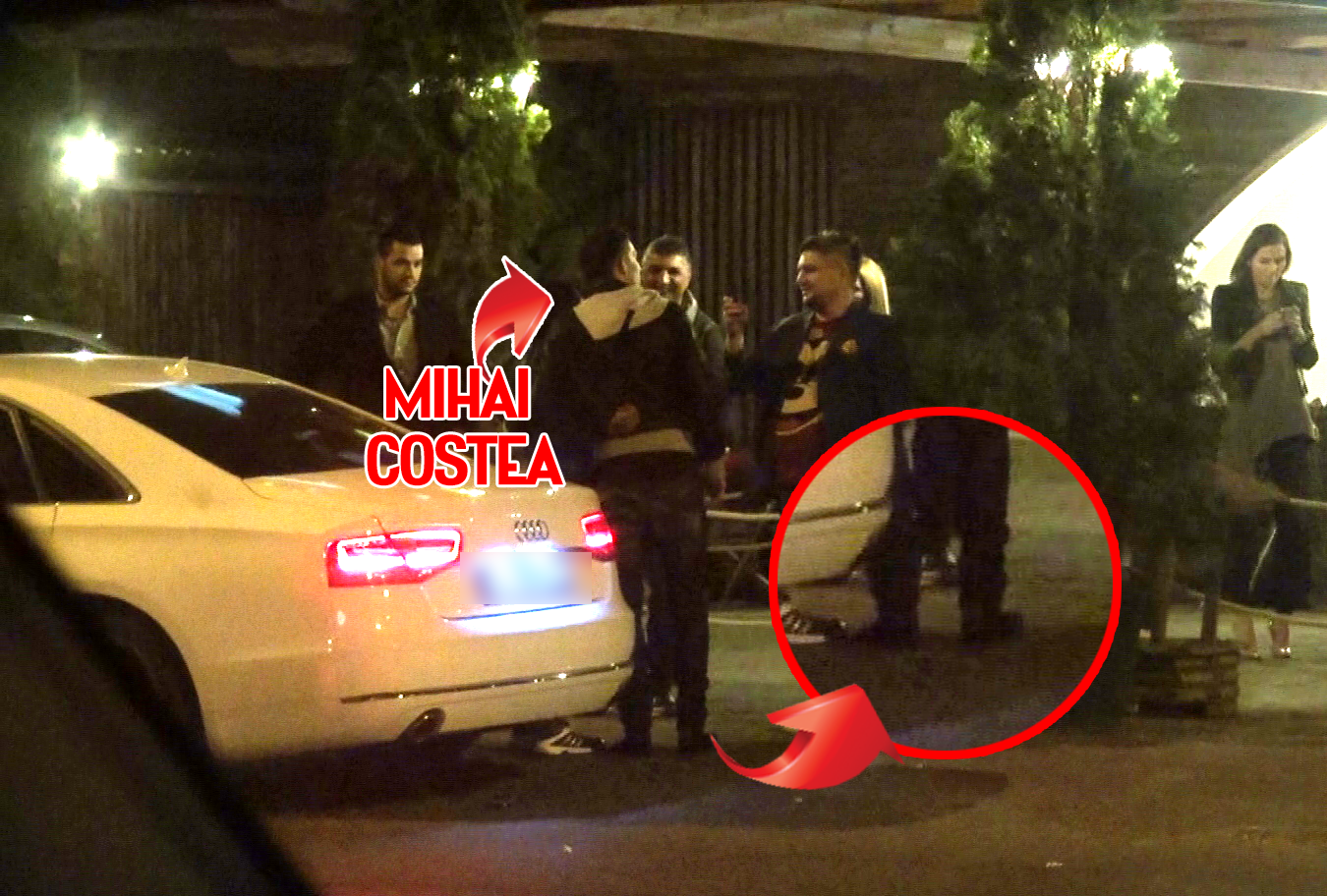 Mihai Costea a umblat doar in sosete