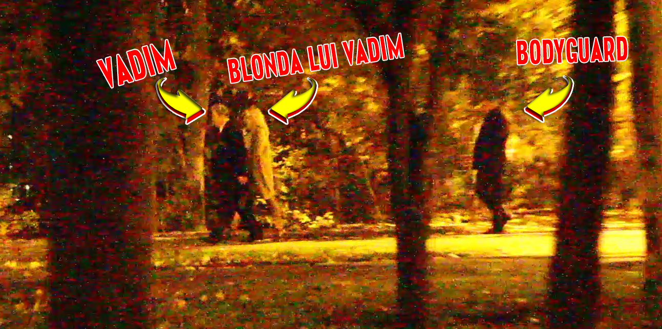 Vadim a fost tot timpul supravegheat de garzile sale de corp