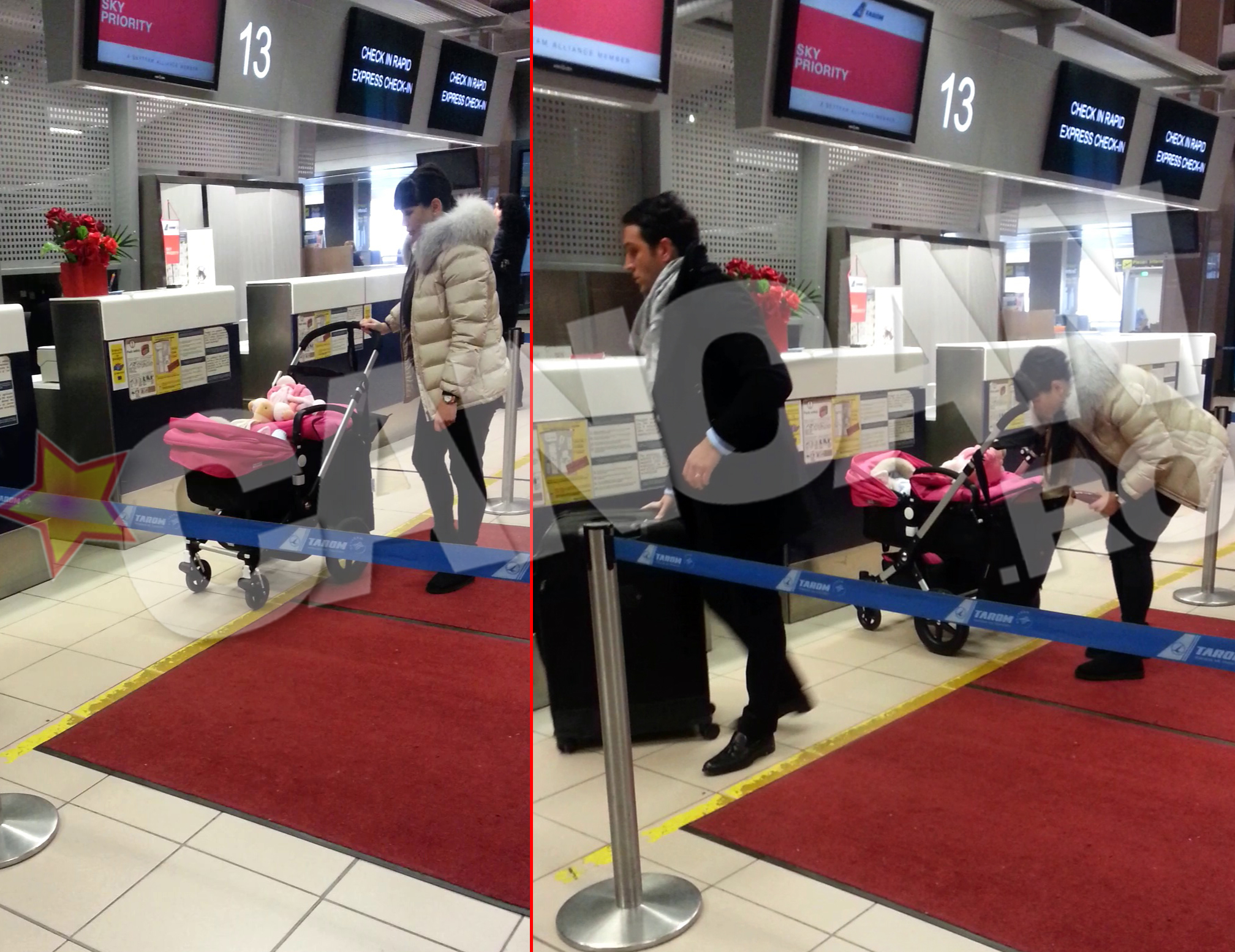 Elena Basescu nu a scapat-o nicio secunda din ochi pe micuta Sofia