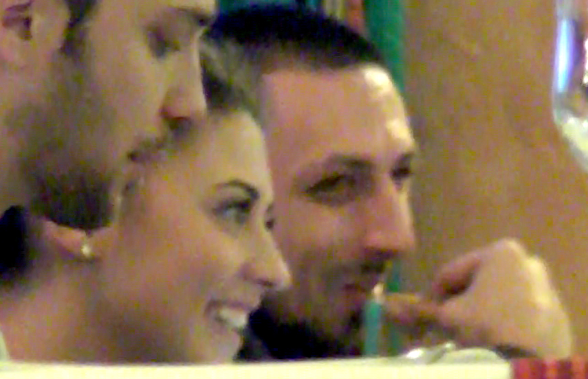 Antonia s-a simtit bine in compania celor doi impresari