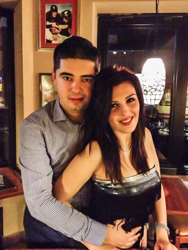 Diana Bisinicu si sotul ei