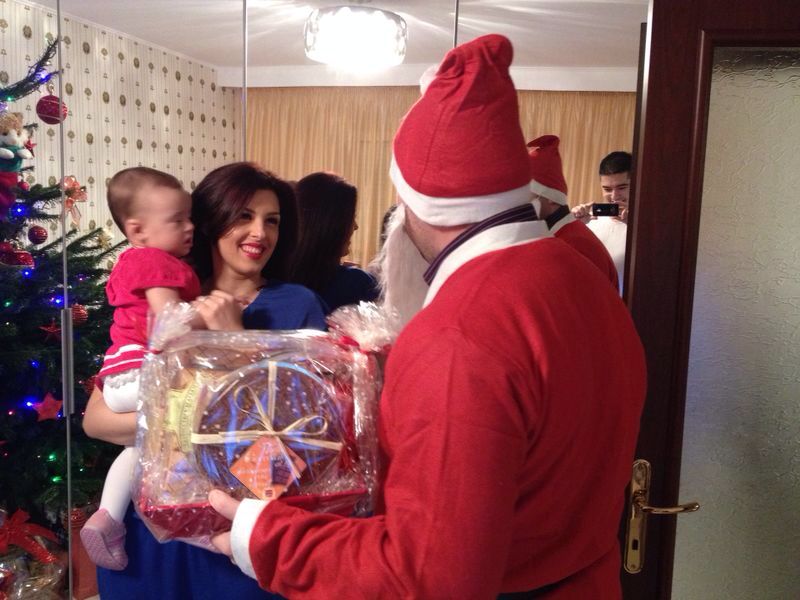 Anul acesta, micuta Riana a facut cunostinta cu