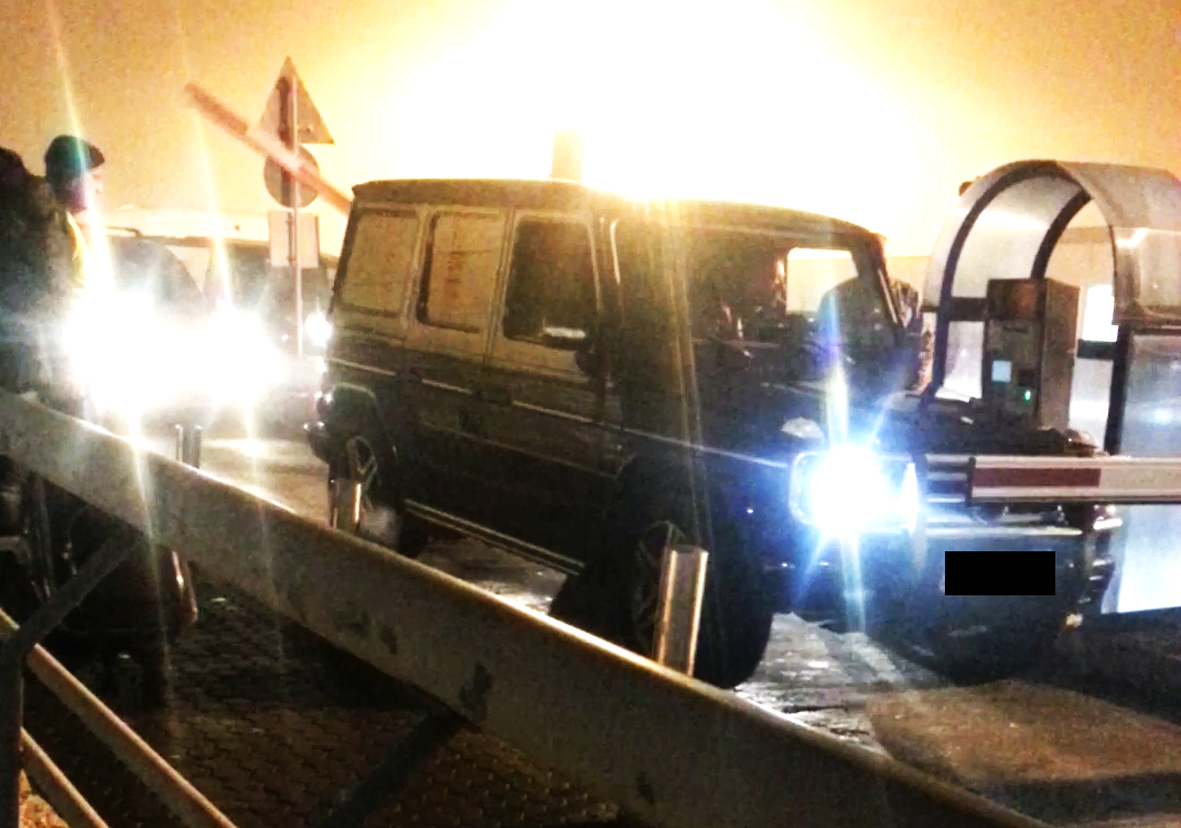 Micula a fost asteptat de bodyguarzi chiar la bariera