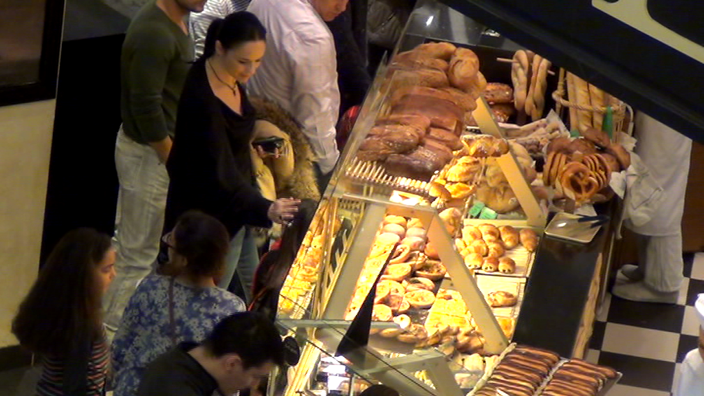 Andreea a fost extrem de tandra cu fetita ei