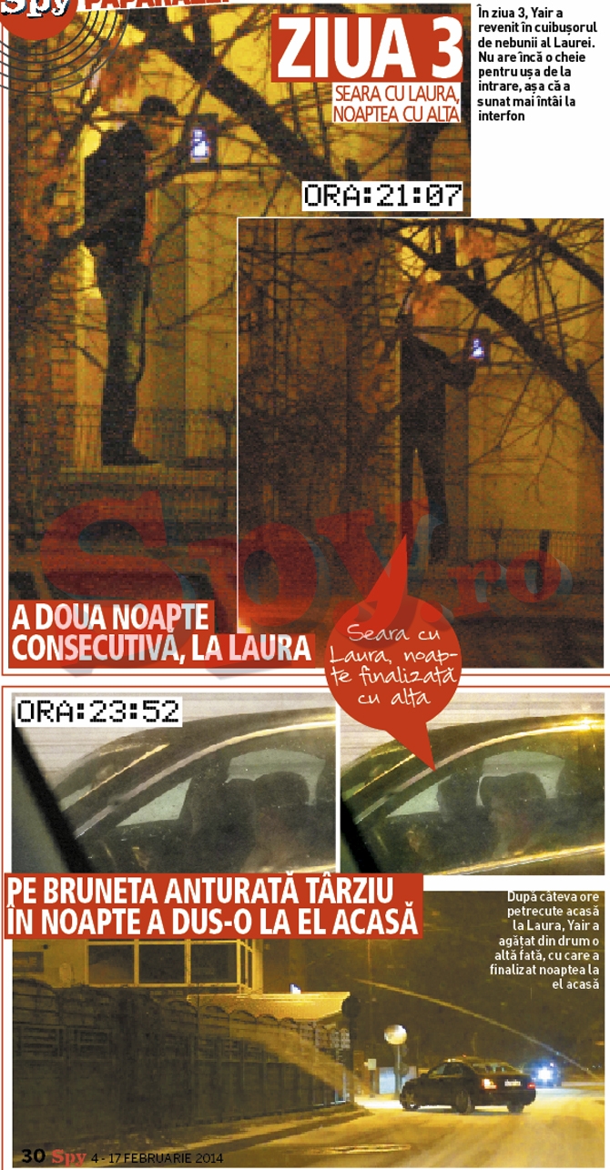 Dupa ce a petrecut 3 ore in apartamentul Laurei, medicul a plecat acasa cu o bruneta