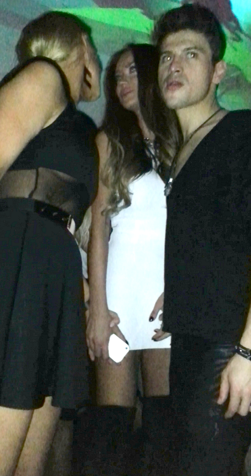 Bianca si Vica s-au tinut de mana mai toata seara