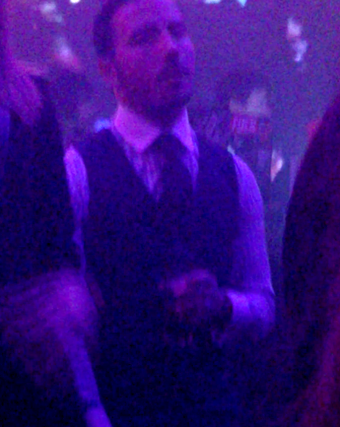 Adi Cristea a facut cateva miscari de dans