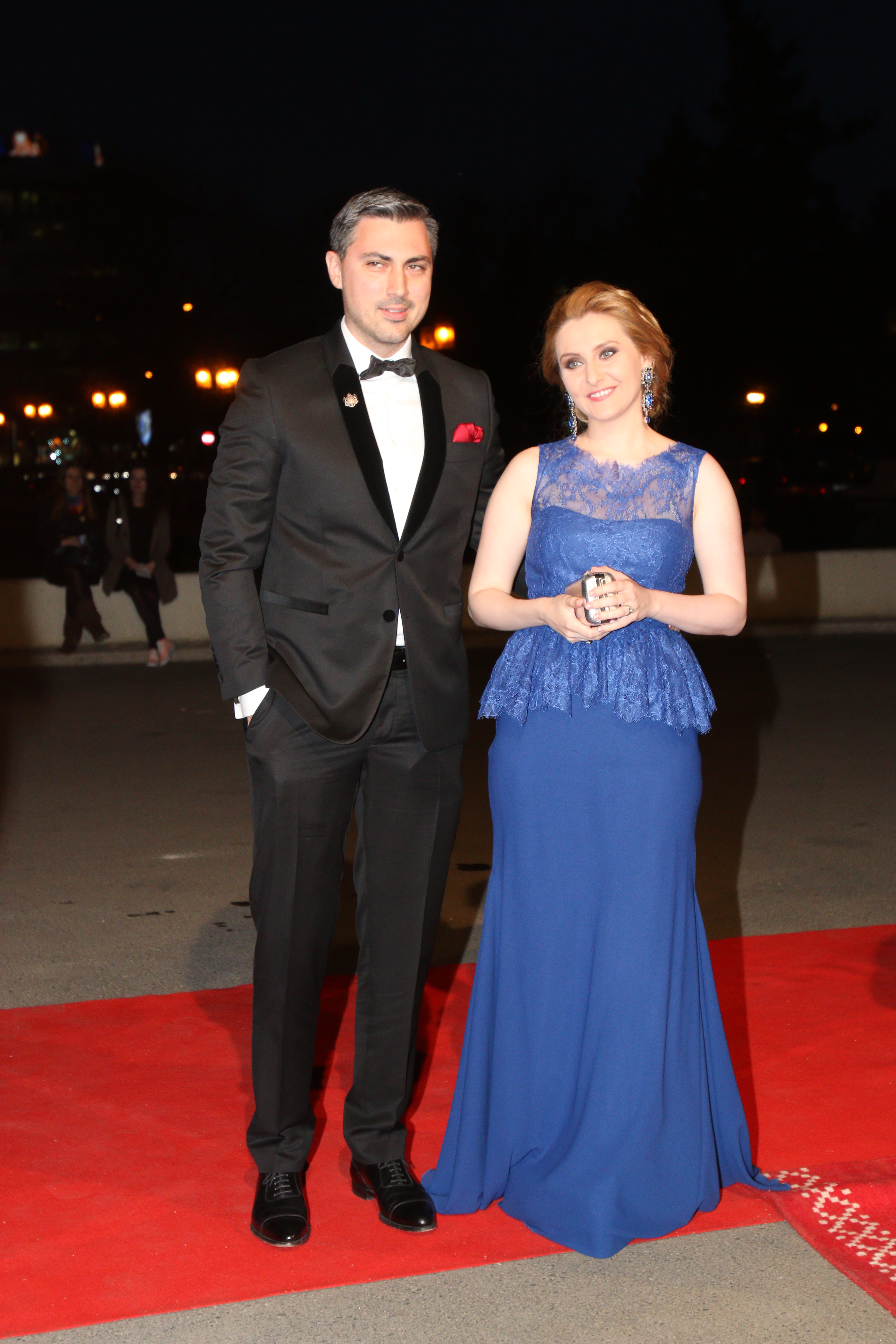 Alexandru Ciucu si Alina Sorescu au pasit luni seara pe covorul rosu de la Gopo