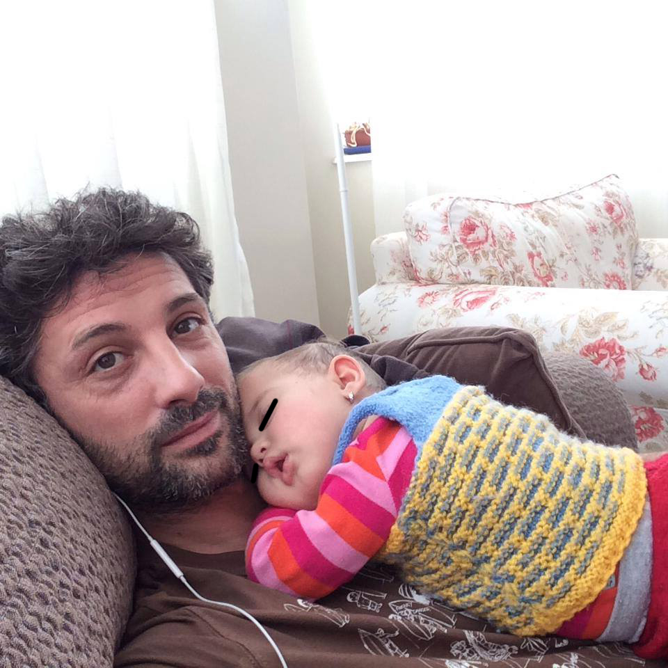 Andi este topit dupa fetita lui foto: Facebook