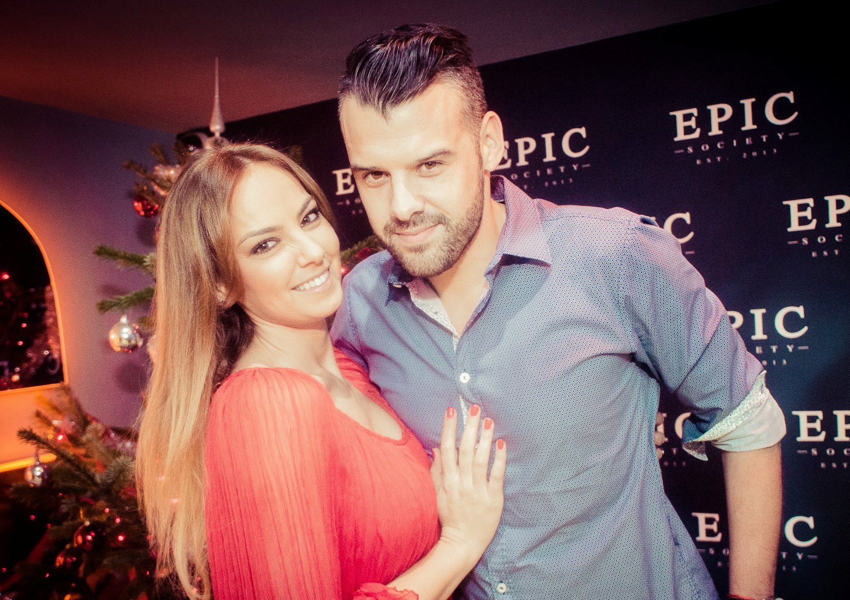 Vedeta, alaturi de iubitul ei