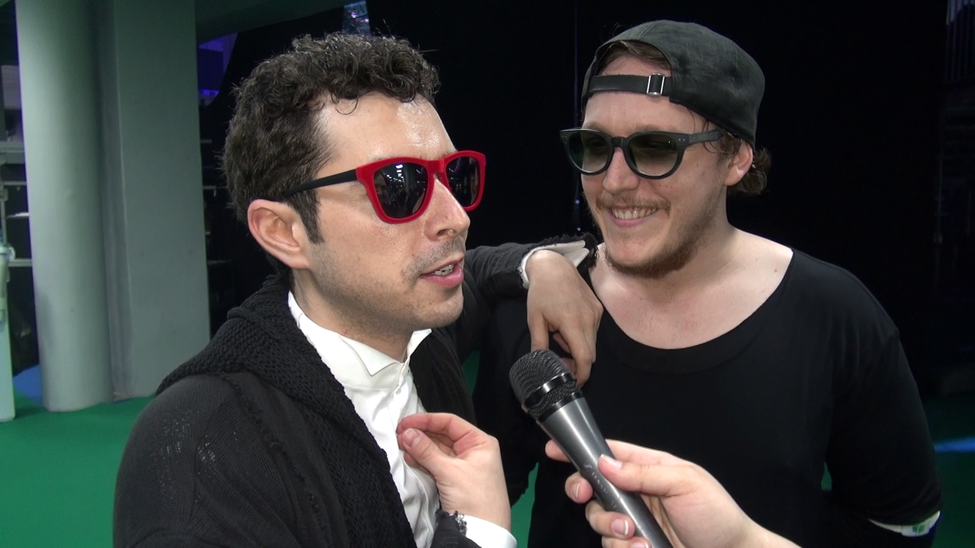 Marius, alaturi de What's Up, unul dintre artistii lansati de el