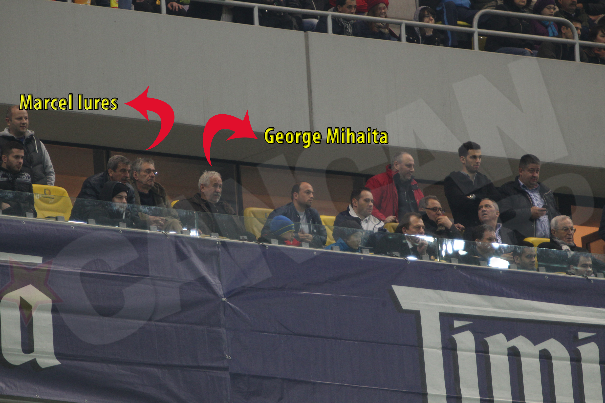 Actorii au avut un loc de cinste la loje