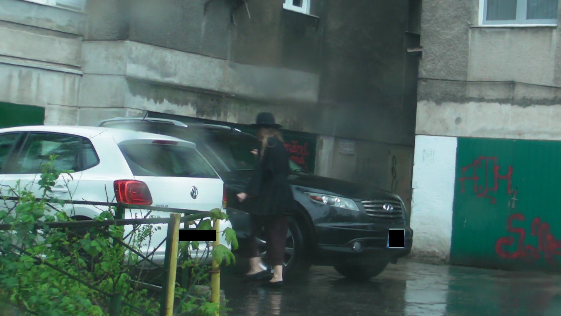 Fosta sotie a lui Mihai Albu s-a urcat si ea in masina