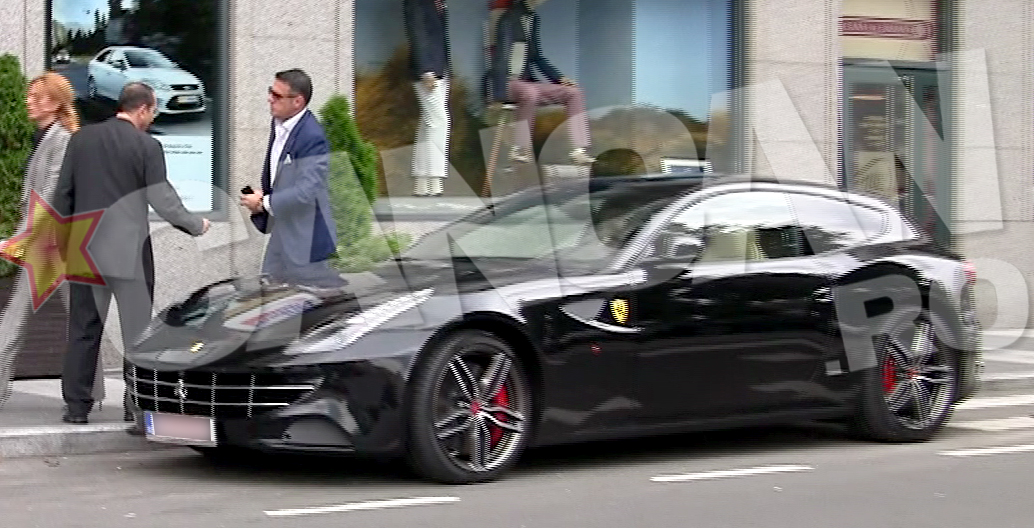 Frincu nu s-a ferit sa se afiseze cu un Ferrari pe care un bugetar obisnuit nu si l-ar putea cumpara nici dupa o viata de munca