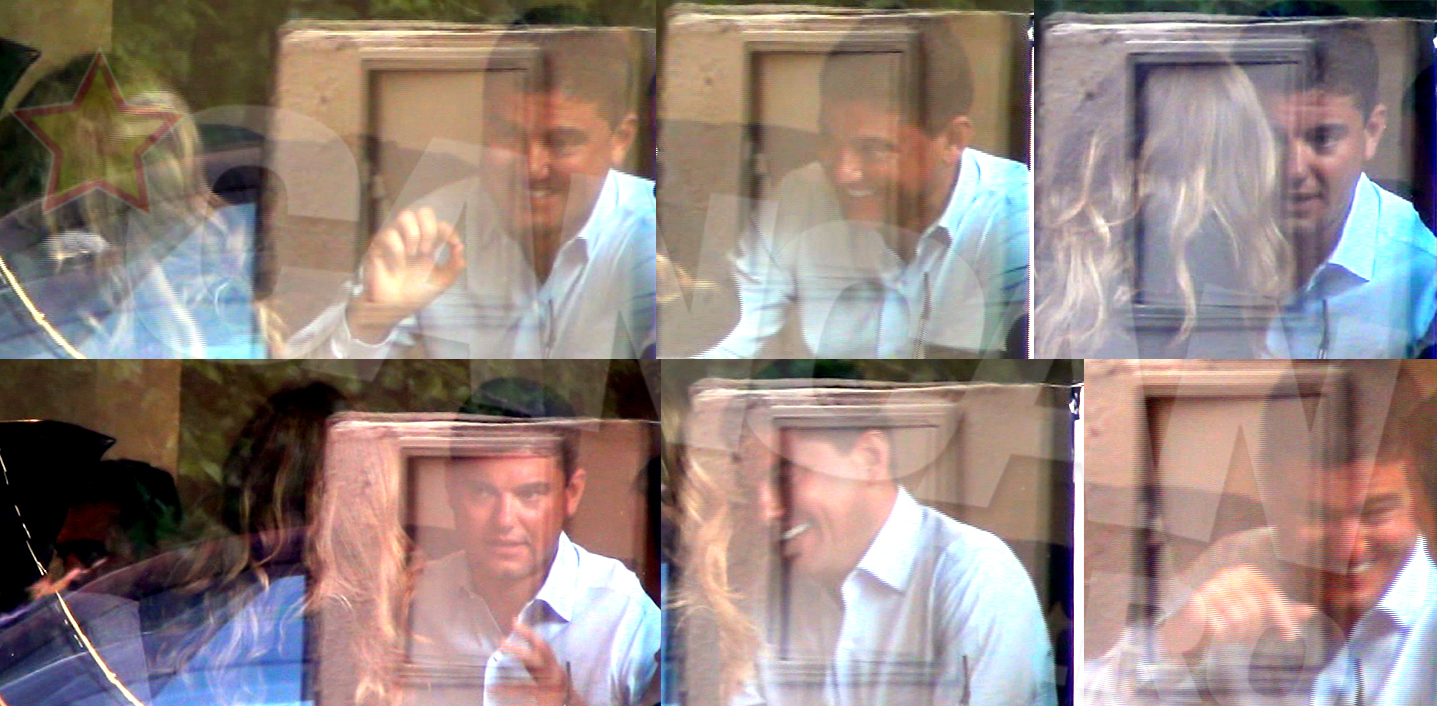 Cristian Boureanu s-a simtit extrem de bine in compania blondei misterioase