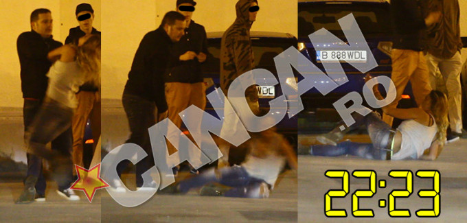 Intr-un moment de neatentie tanara a scapat, dar din cauza alcoolului nu a putut sa-si tina echilibrul si s-a intins direct pe astfalt