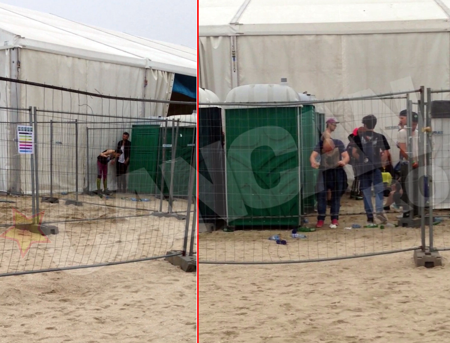 Cel mai amar final de petrecere: la gard...