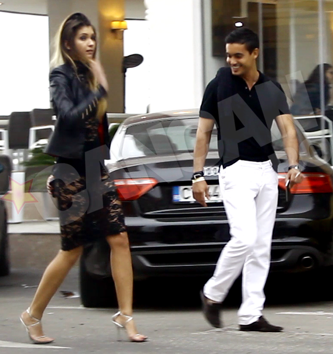 Nicoleta, alaturi de amantul nr. 2