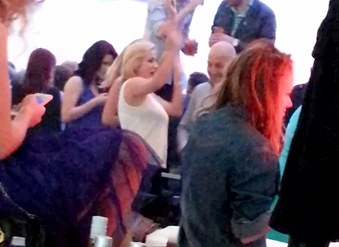 Euforica, Rocsana Marcu nu a stat locului deloc