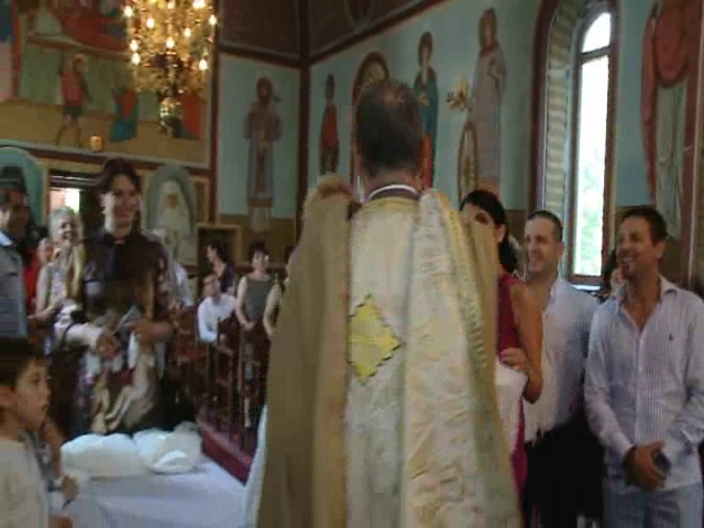 Alaturi de Nicu Paleru, la botez