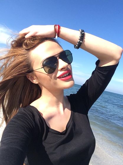 Aceasta este fotografia pe care a ales-o Rellys sa o posteze pe contul sau de Facebook