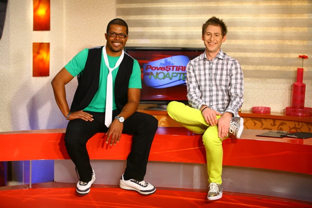 Mircea Solcanu, alaturi de Cabral, pe vremea cand prezentau impreuna 