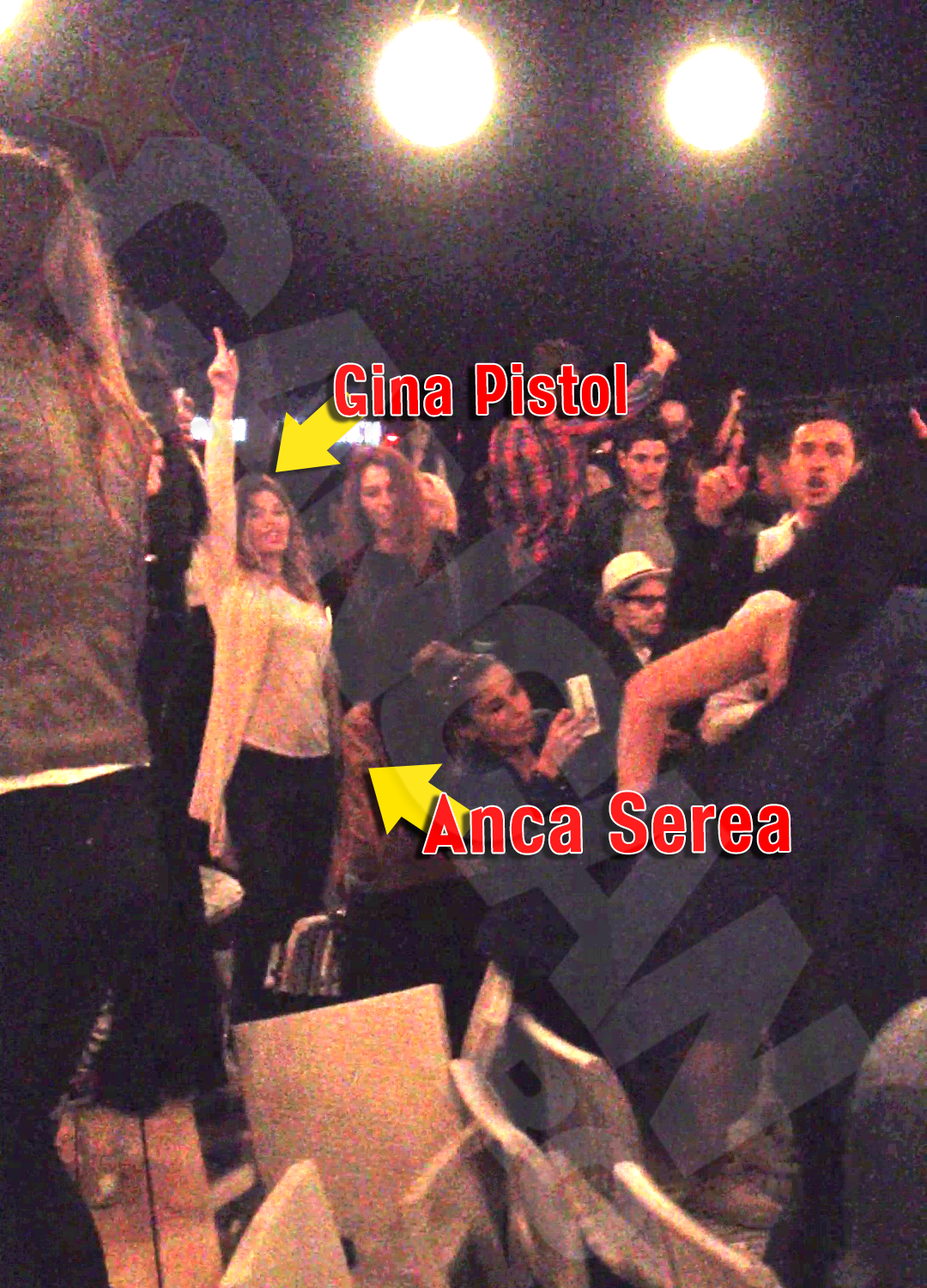 Gina Pistol a fost sufletul petrecerii