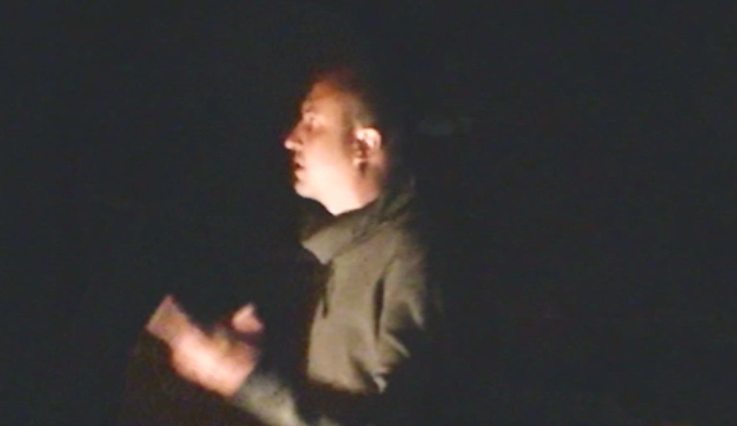 Pictorul a facut circ in fata blocului