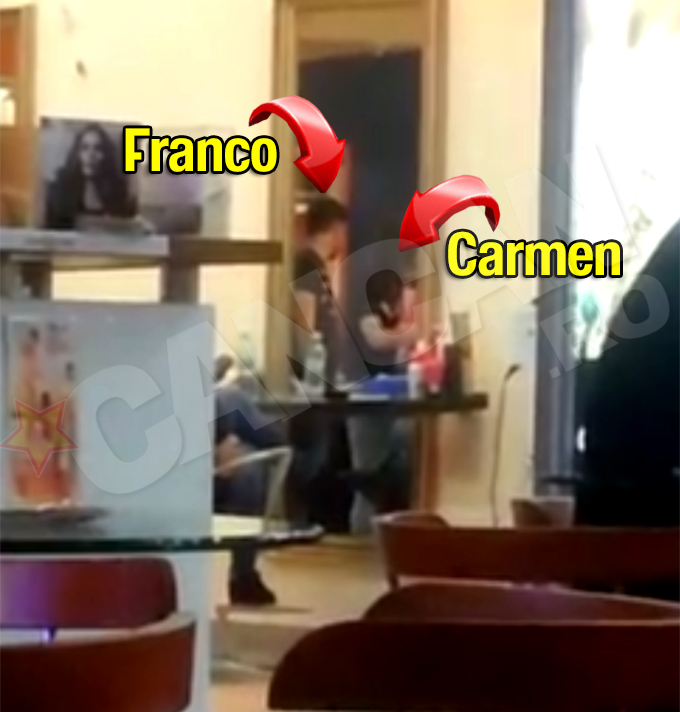 Tanarul nu a scapat-o din priviri pe Carmen