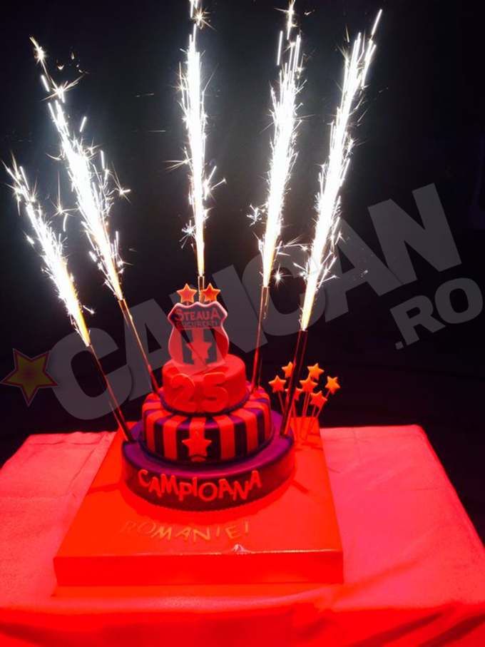 Tortul a sarbatorit castigarea titlului cu numarul 25