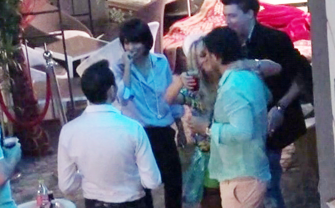 Delia si sotul ei, Razvan, au avut momentul lor de tandrete