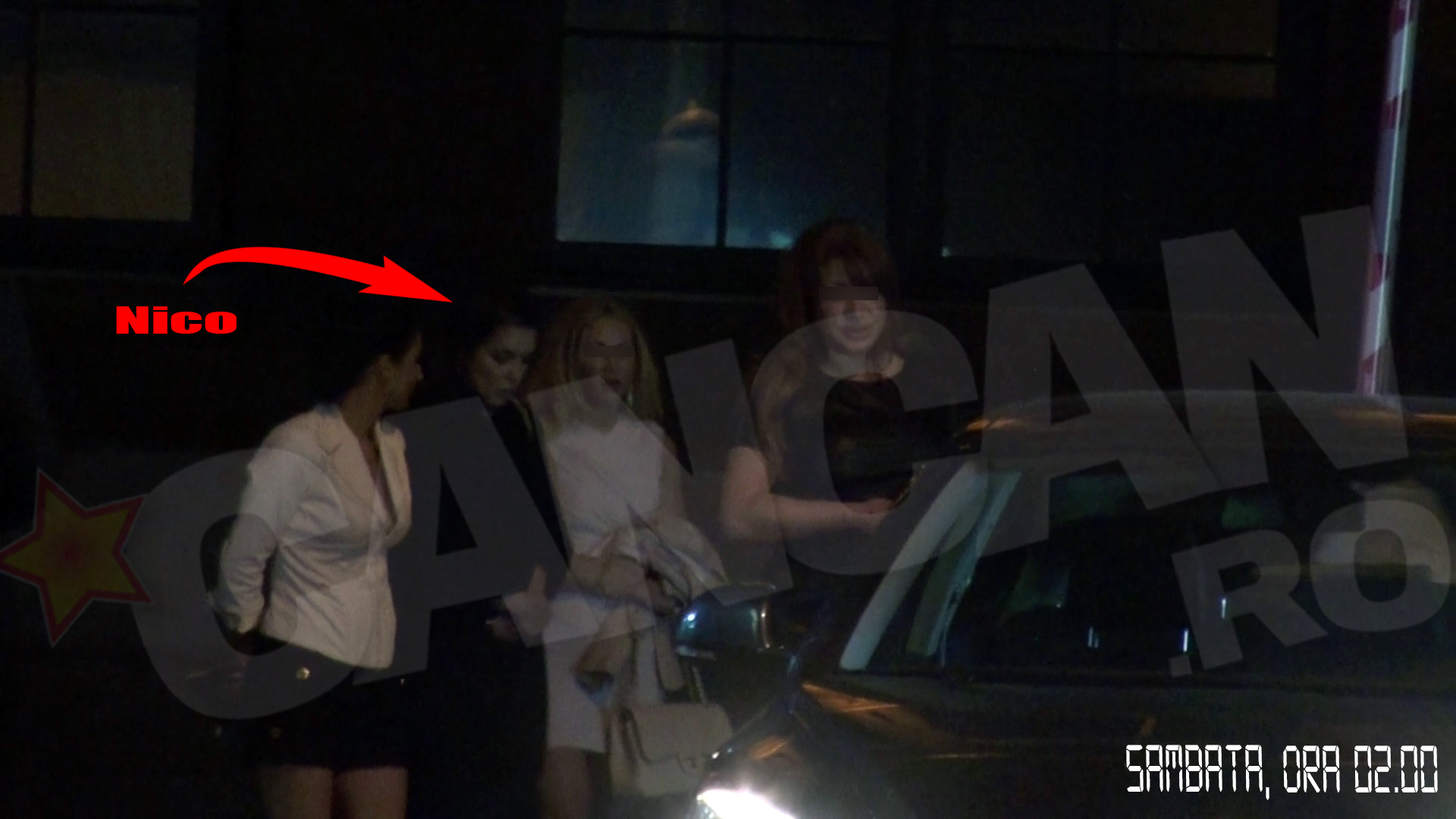 Nico s-a retras spre hotel destul de devreme, in jurul orei 2, impreuna cu cateva prietene