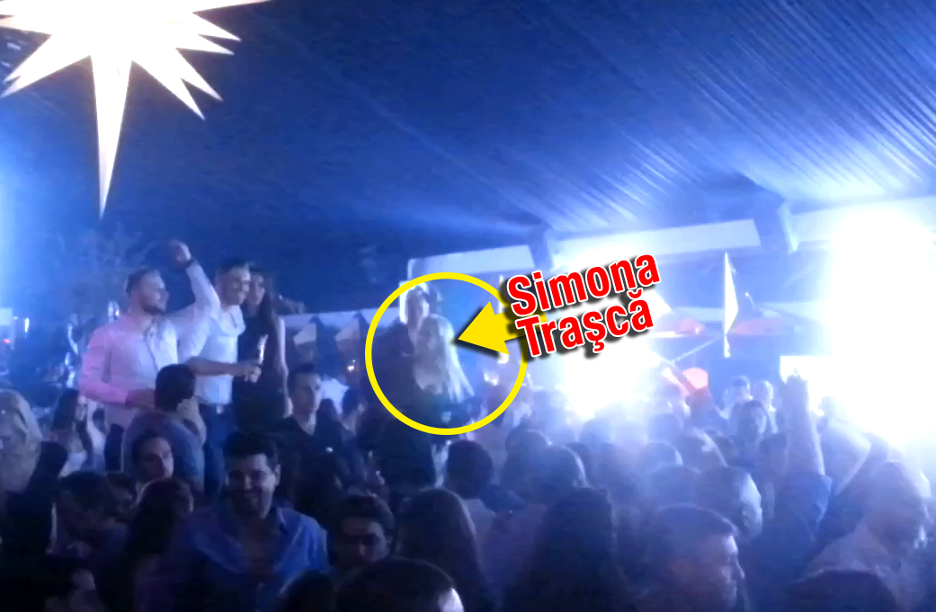 Simona s-a zbantuit ca si cand n-a mai iesit din club de un an