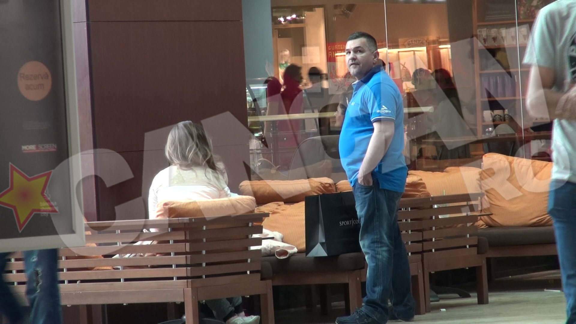 Leonard Doroftei a iesit, zilele trecute, cu familia la mall