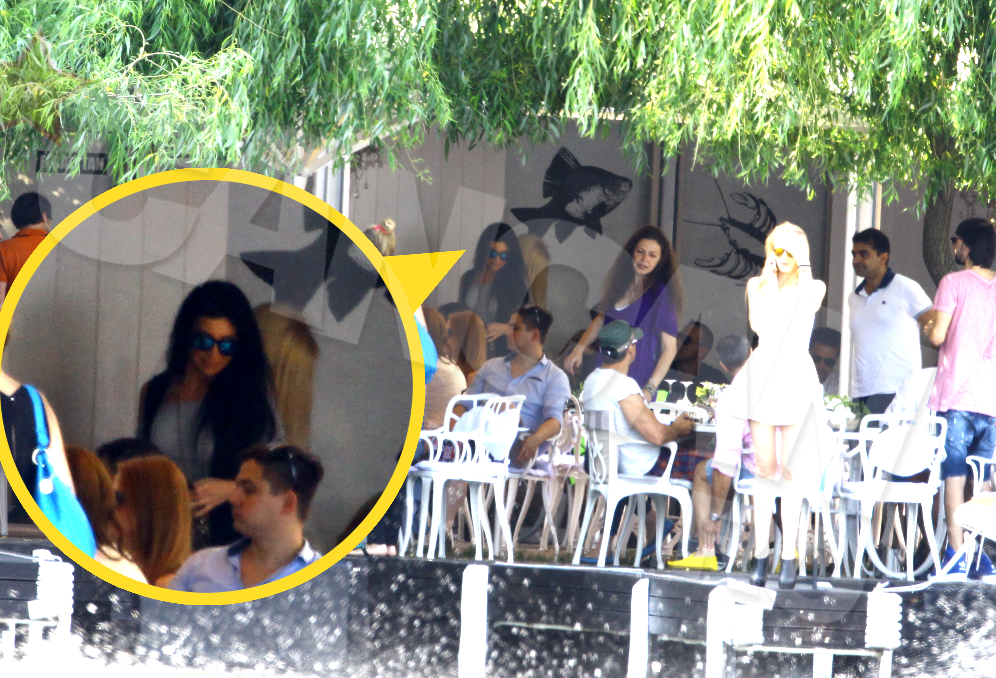 Creatoarea de moda si-a invitat la petrecere cei mai buni prieteni