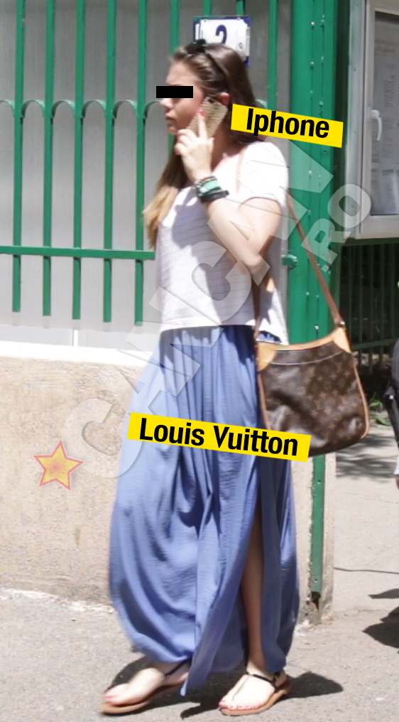 Un Louis Vuitton se asorteaza perfect cu un iPhone
