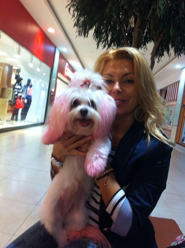 Alaturi de catelusa ei Fifi