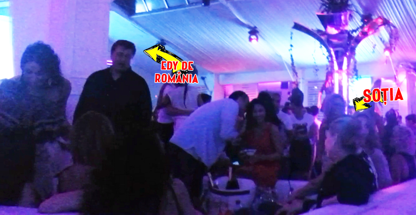 Edi de Romania si-a scos sotia la club