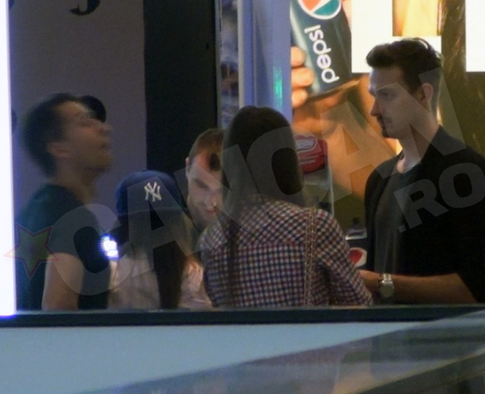 Georgievski a scuipat spre iubita colegului sau