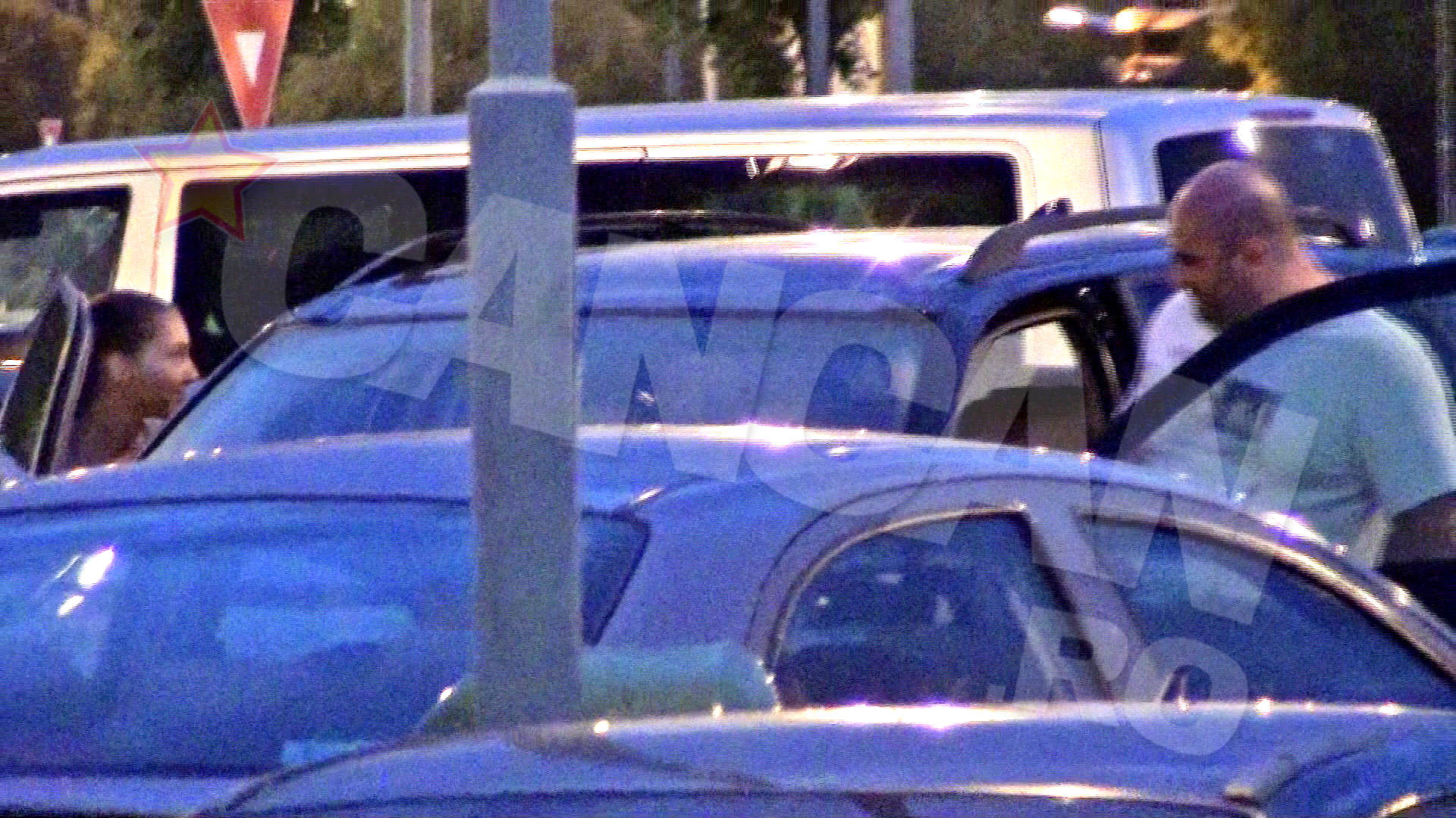 Adolescenta urca razand in masina si pleaca spre casa, cu garda de corp pe post de sofer