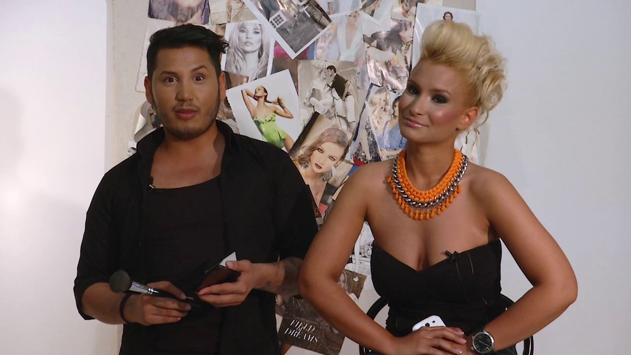 La final, machiajul este unul de exceptie