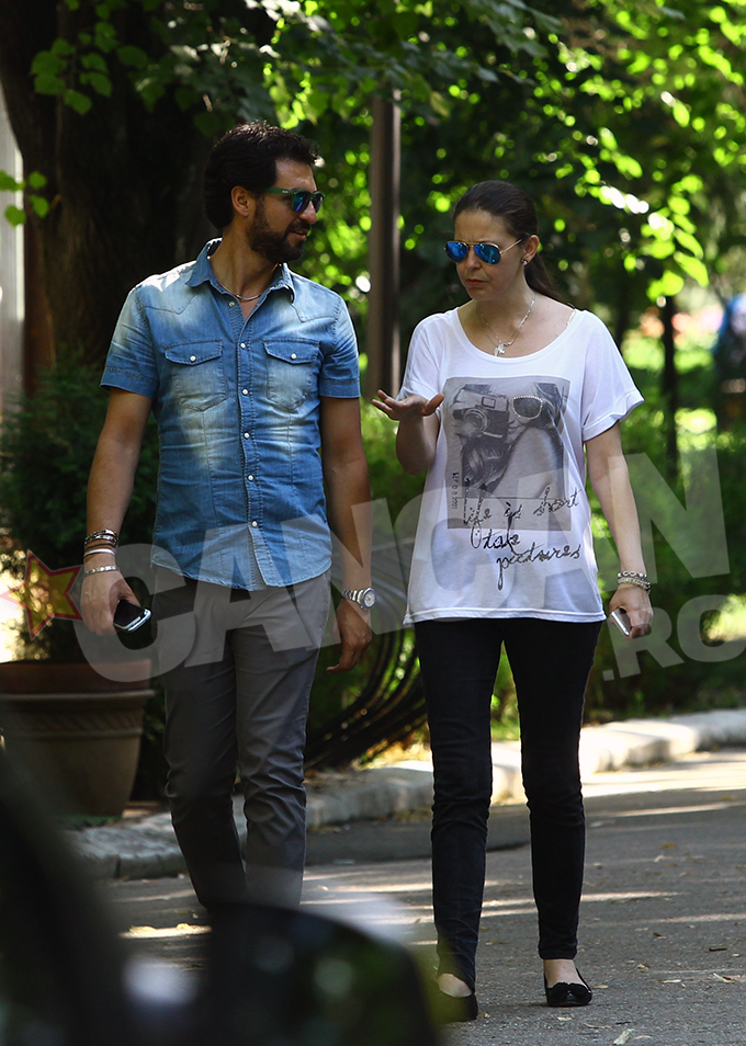 Rita Muresan a iesit la plimbare in parcul Herastrau