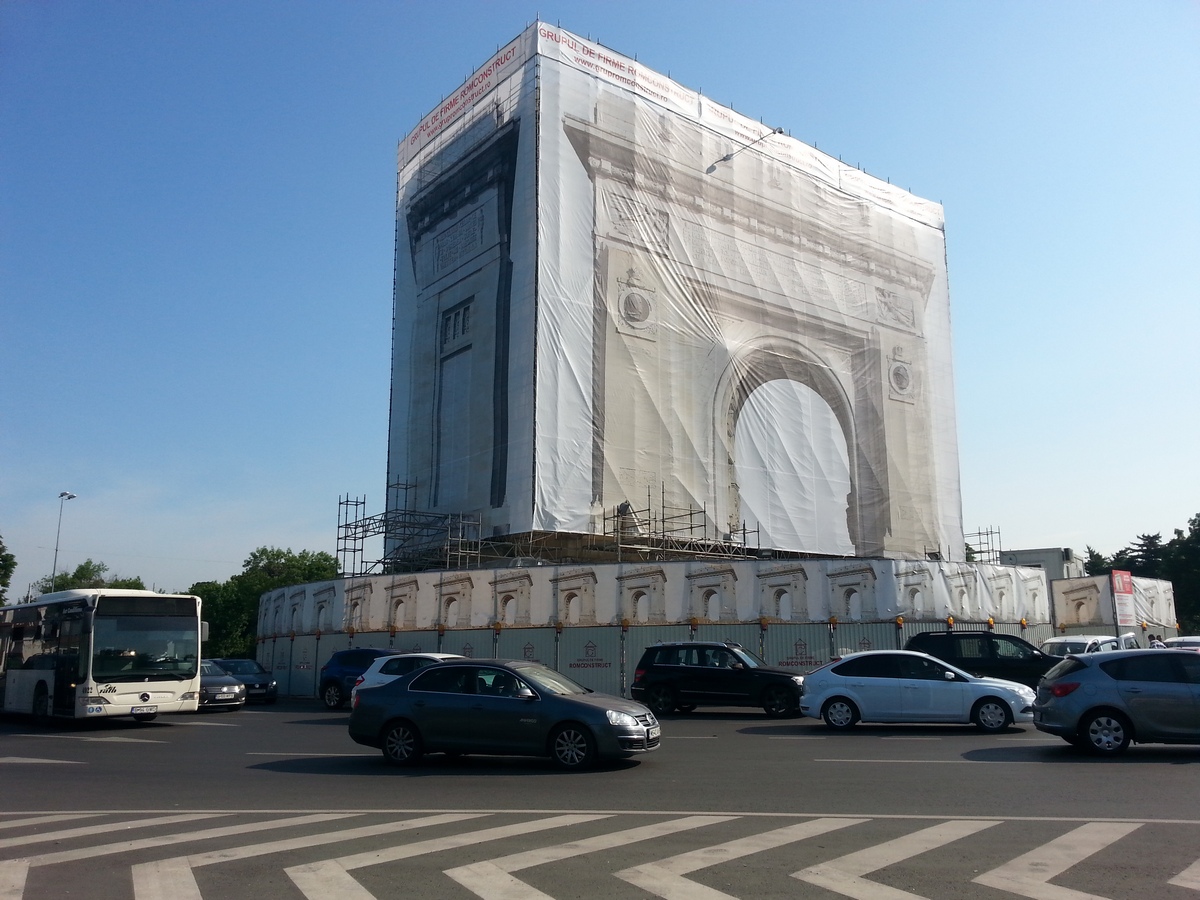 Arcul de Triumf va fi gata anul viitor