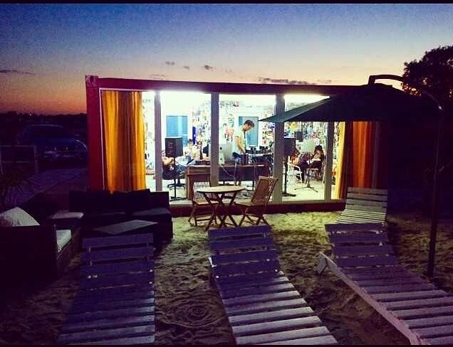 Lucian Gititia a amenajat un studio de inregistrari chiar la mare