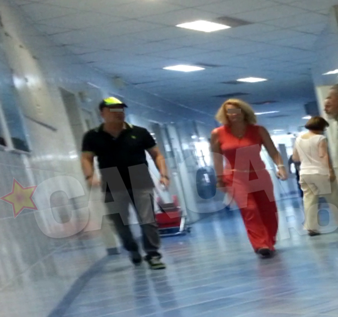 Cantaretul a fost astazi la spital la fiica lui si a discutat cu un oficial de la Floreasca