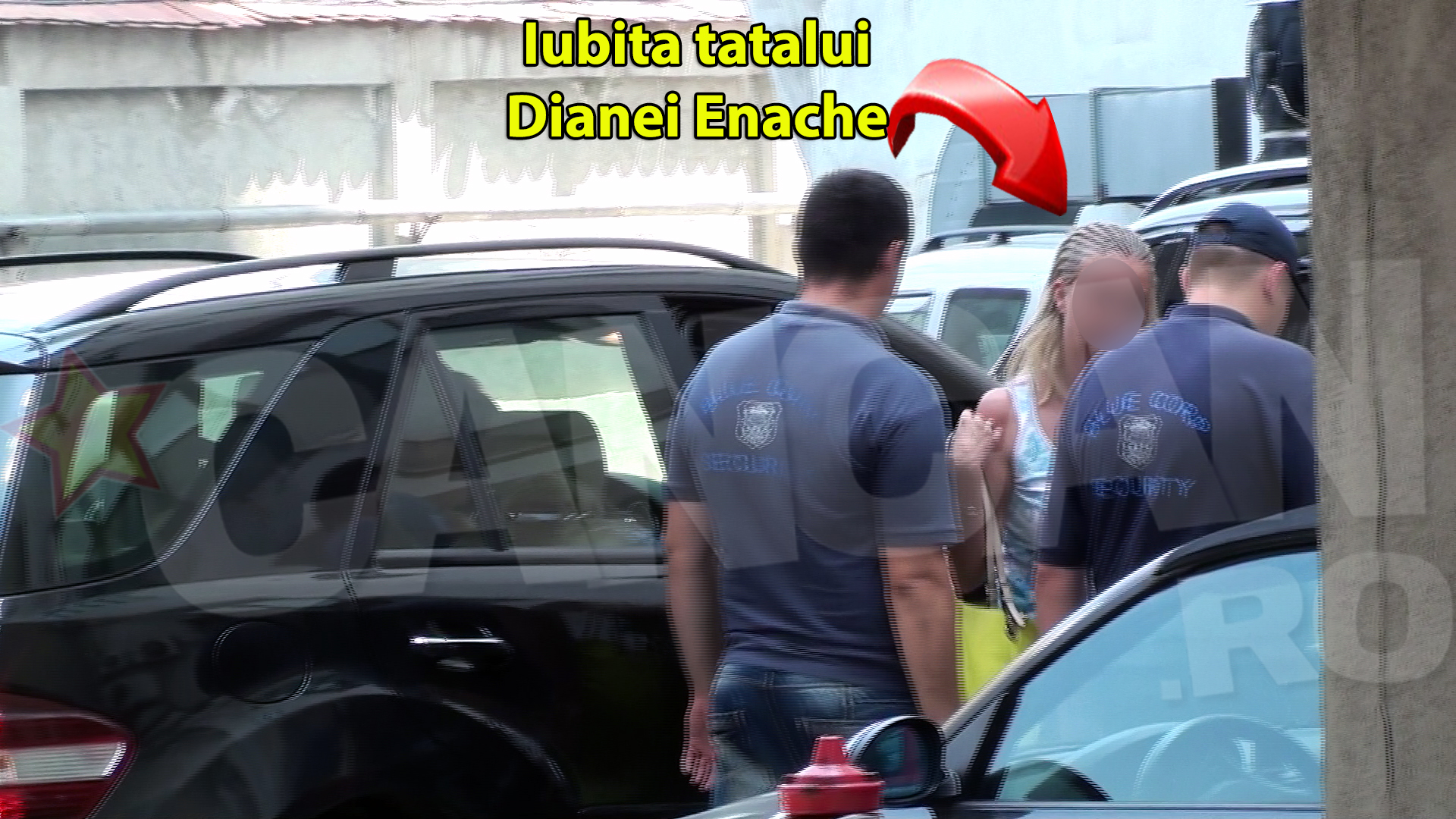 Iubita tatalui Dianei Enache a venit astazi la spitalul unde este internata tanara