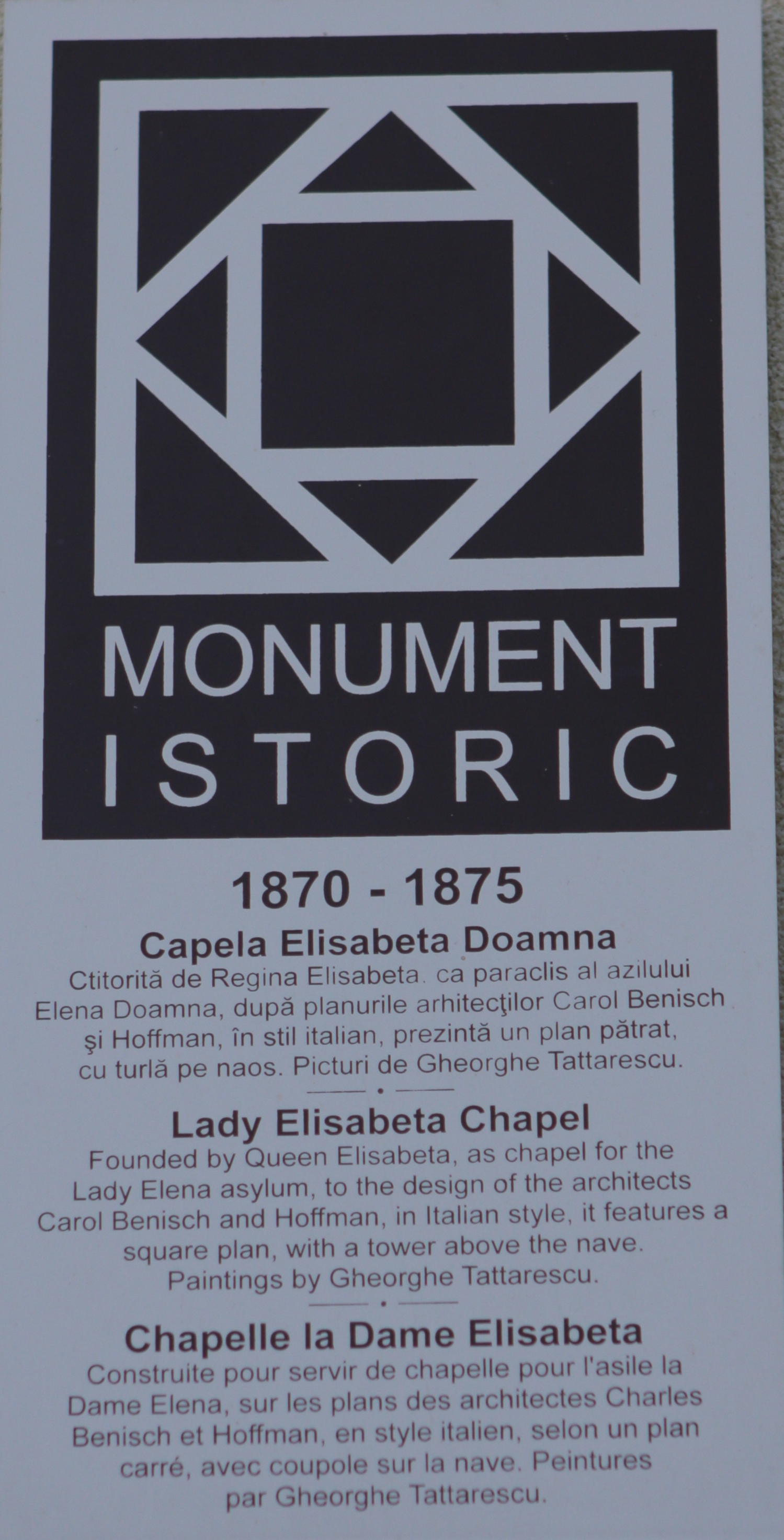 Edificiul este un monument istoric