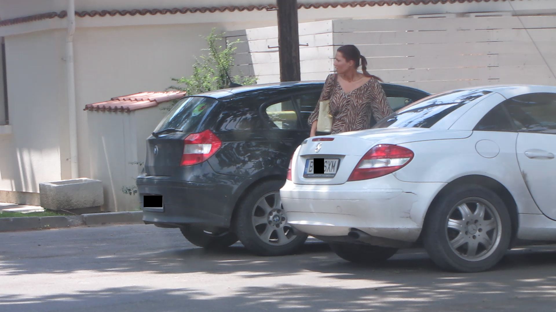 Isi cheama la masina catelul, care a ramas in urma