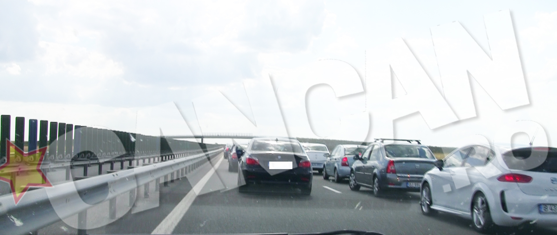 Soferii au fost nevoiti sa stea la o coada lunga de aproape 2 kilometri